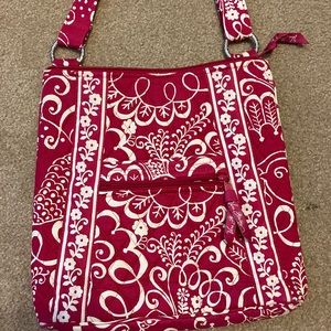 Vera Bradley Hipster Twirly Birds purse